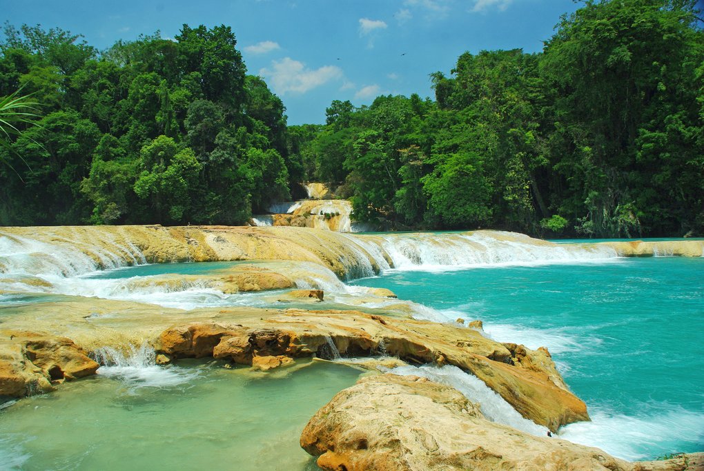 Agua Azul waterfalls, Palenque, Mexico