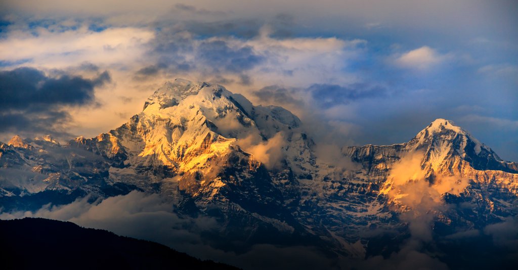 View of Annapurna South