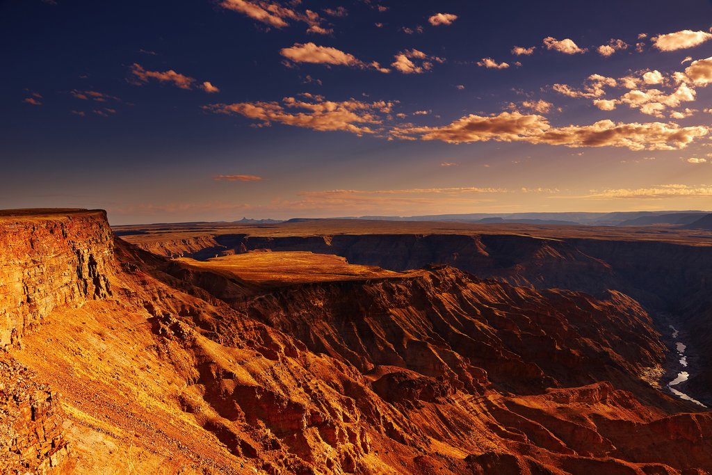 Fish River Canyon sunset