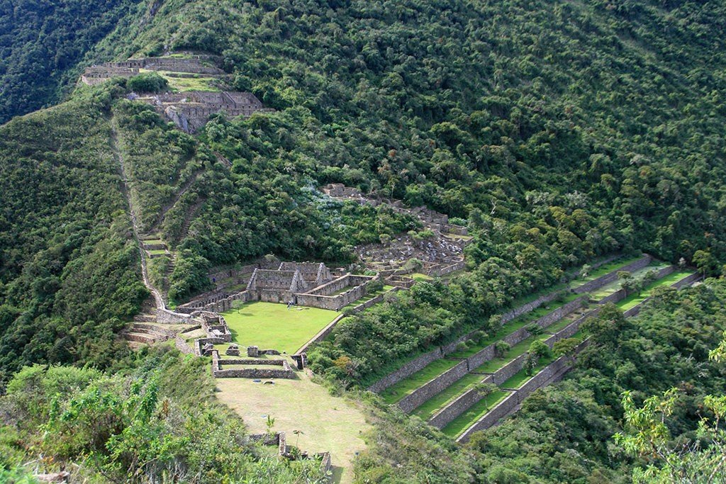 Choquequirao's main complex