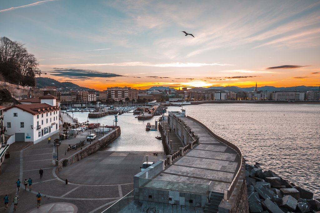 Sunset Views in San Sebastian