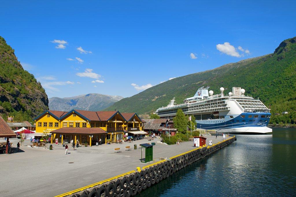Ferry to Flåm for your boat adventure
