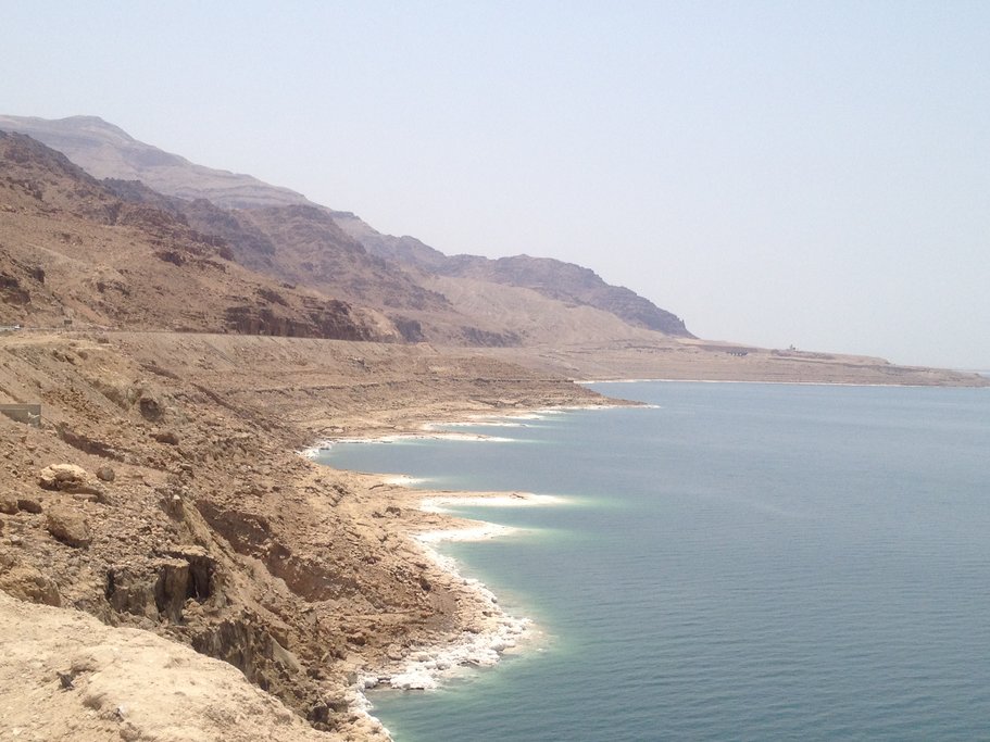 The Dead Sea shore