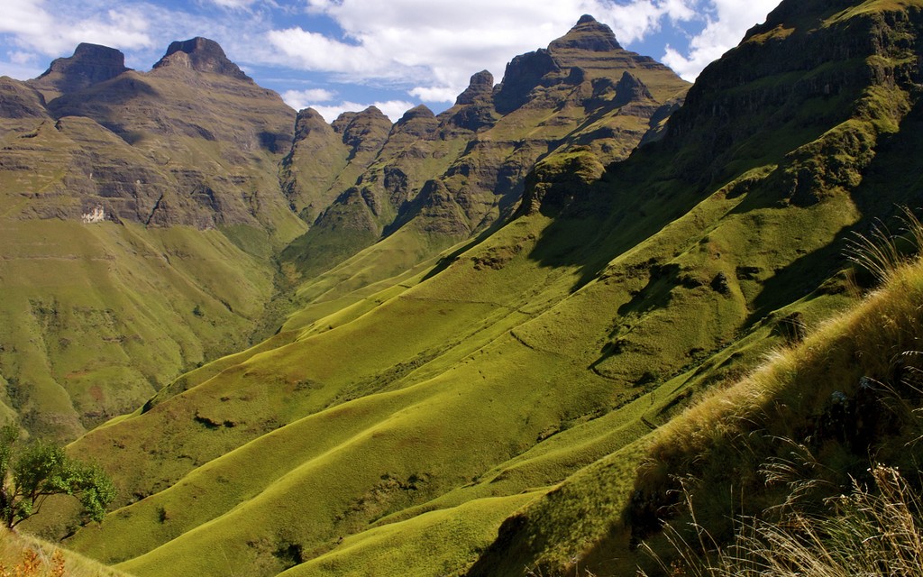 Amid the peaks
