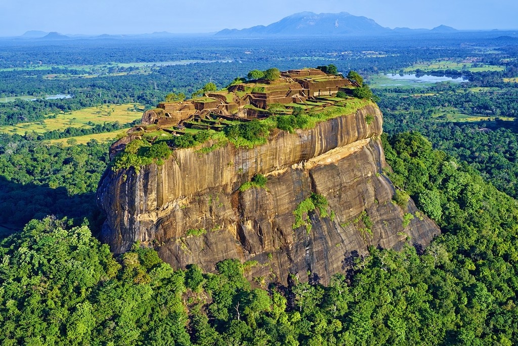 The marvel of Sigiriya Rock Fortress