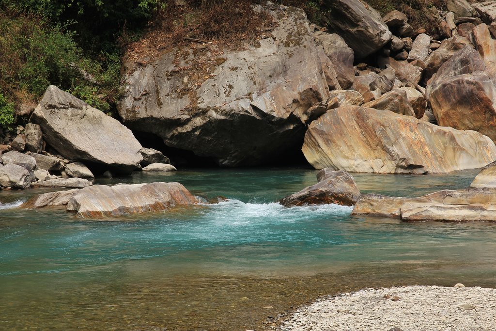 The Langtang Khola River