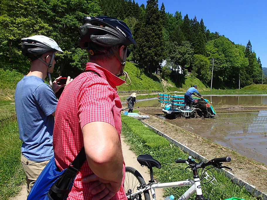 Cycling in Rural Takayama