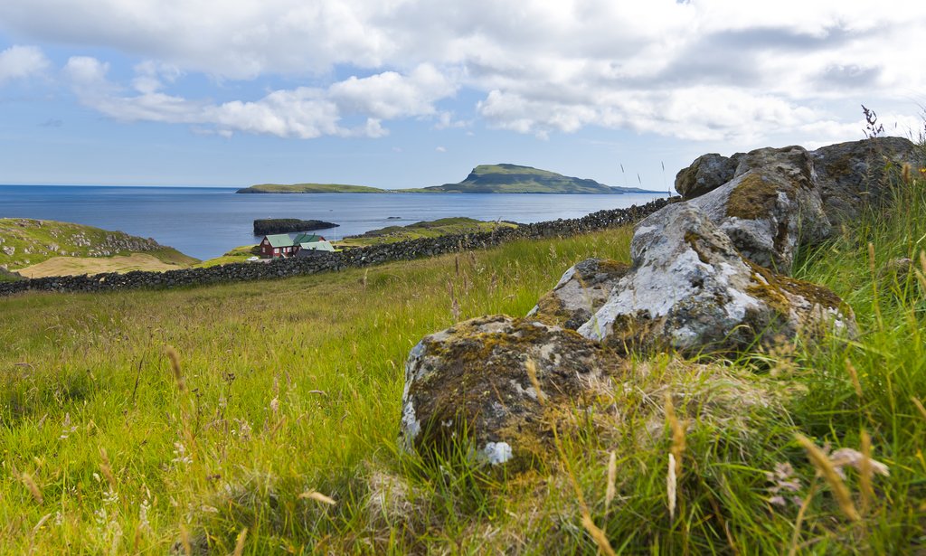 Nólsoy as seen from Tórshavn