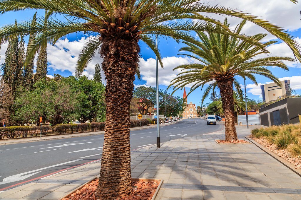 Street in central Windhoek