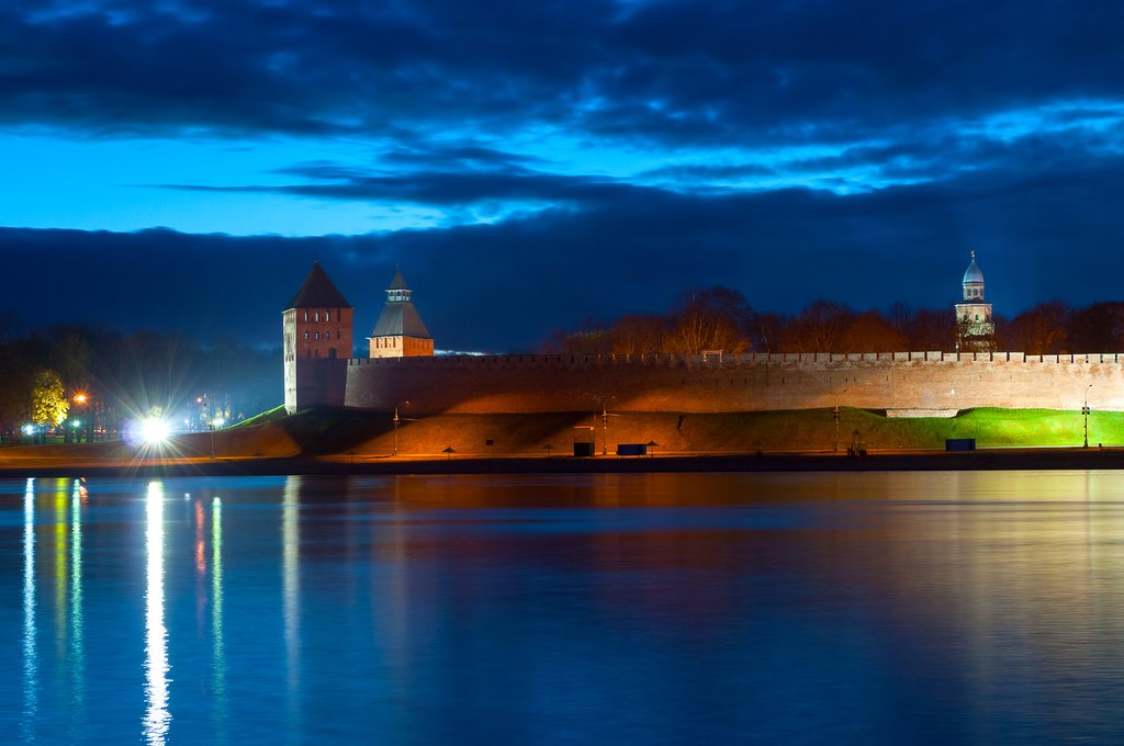 View of Novgorod from the river
