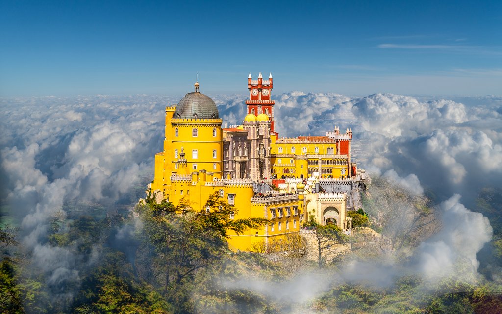 The Pena National Palace in Sintra