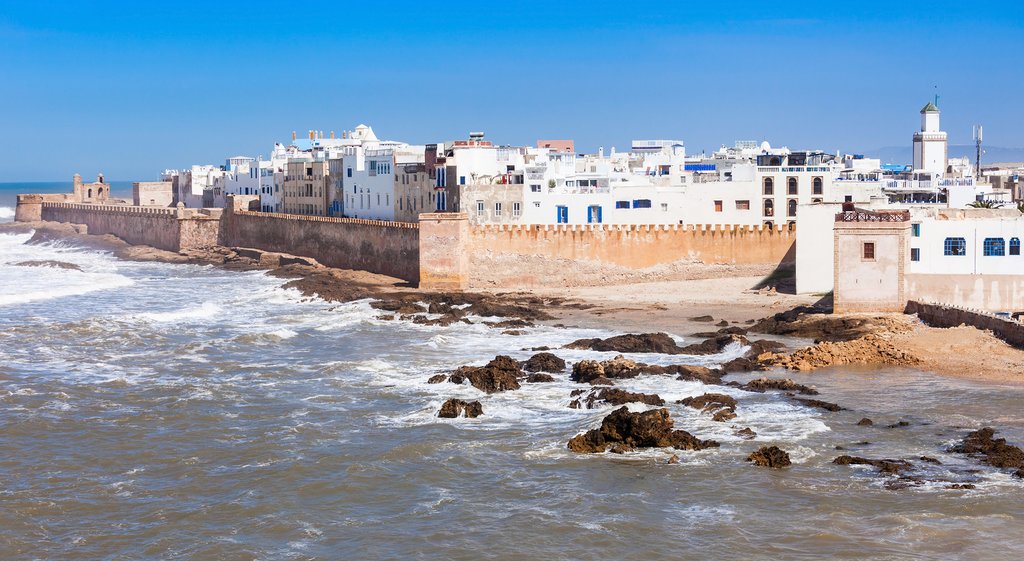 The coastal town of Essaouira