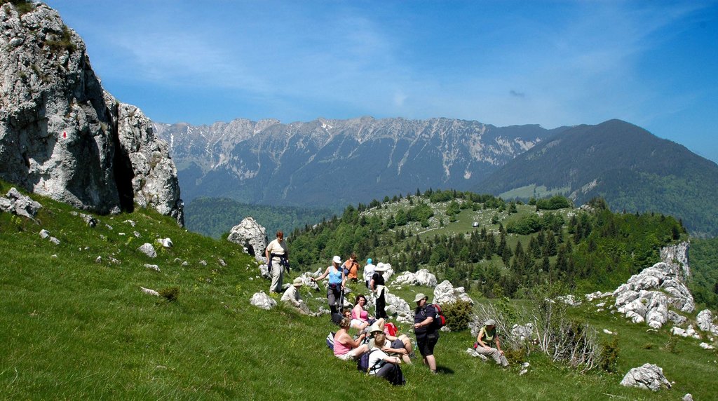 Hiking in the Piatra Craiului Mountains