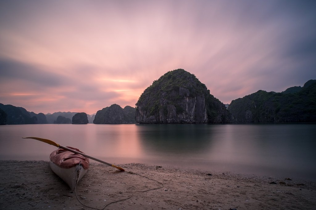 Take a kayak ride around the bay