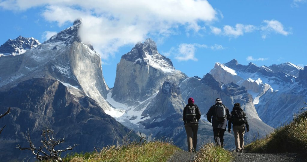 On the move in Torres del Paine