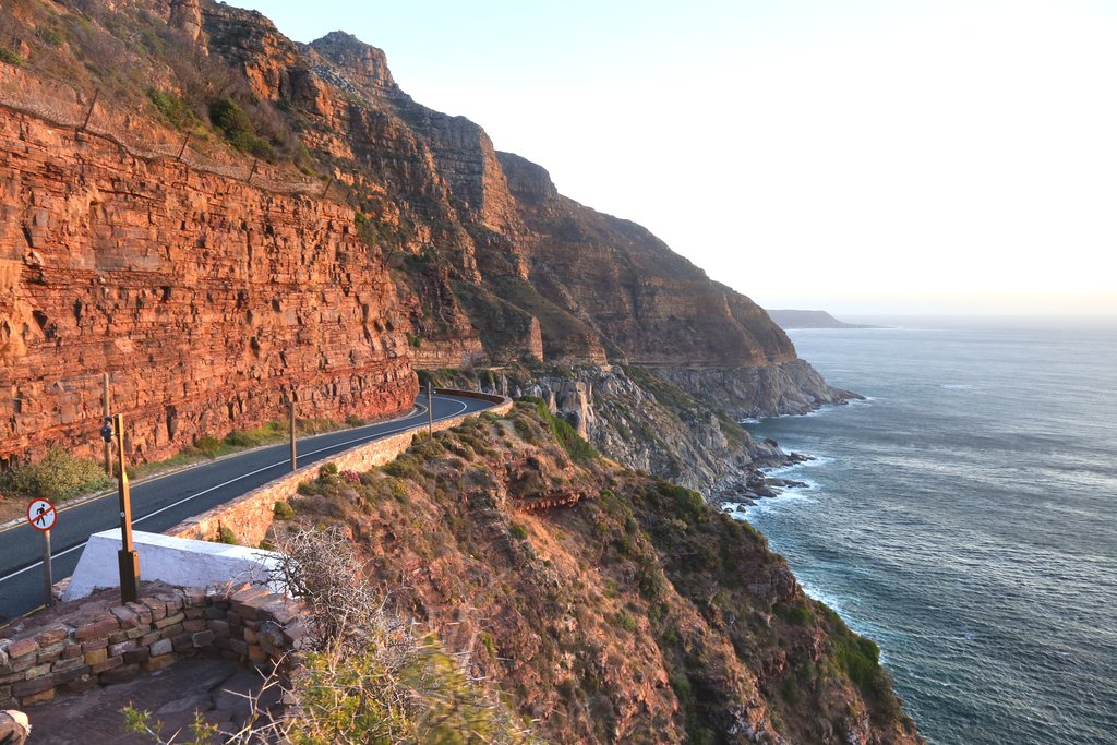 Along Chapman's Peak Drive