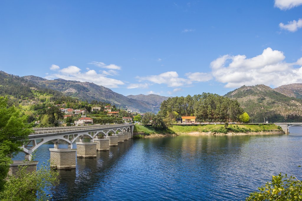 One of the stunning bridges inside Peneda-Gerês National Park