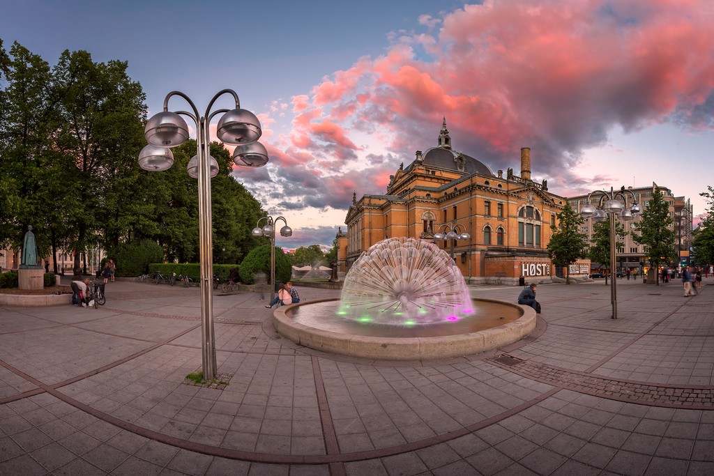 Oslo's city center