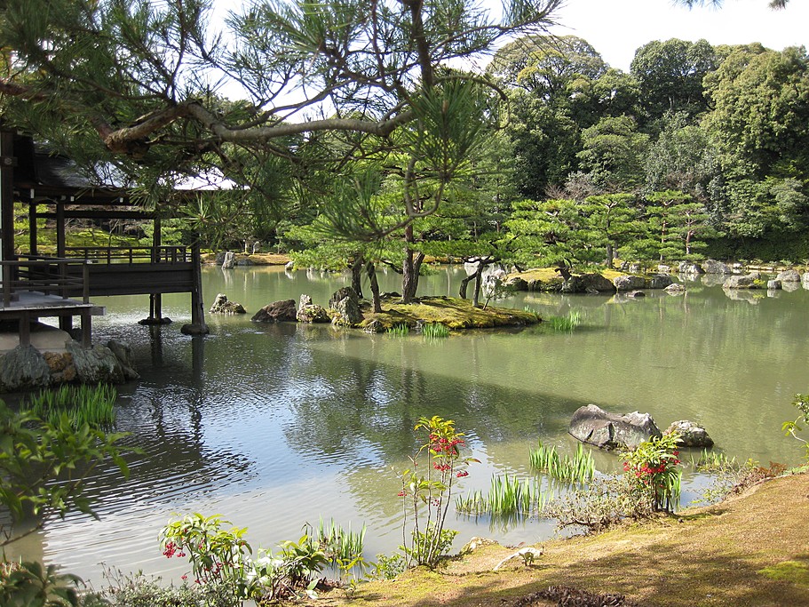 Temple Gardens in Kyoto