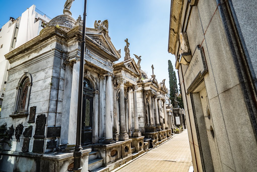 The Recoleta Cemetery is a highlight of any city tour