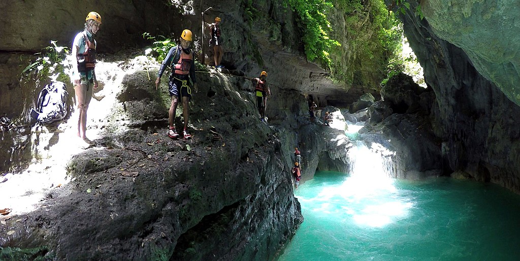 Climb your way to Kawasan Falls