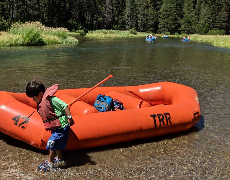 Rafting on the Truckee River