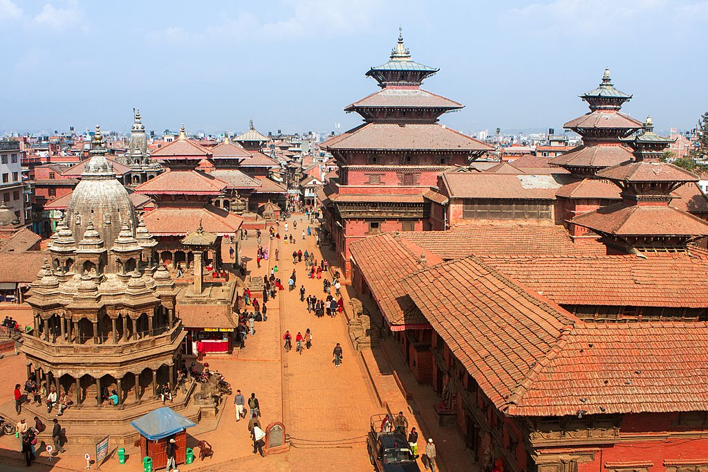 Patan Durbar Square, one of the Kathmandu Valley's UNESCO World Heritage Sites