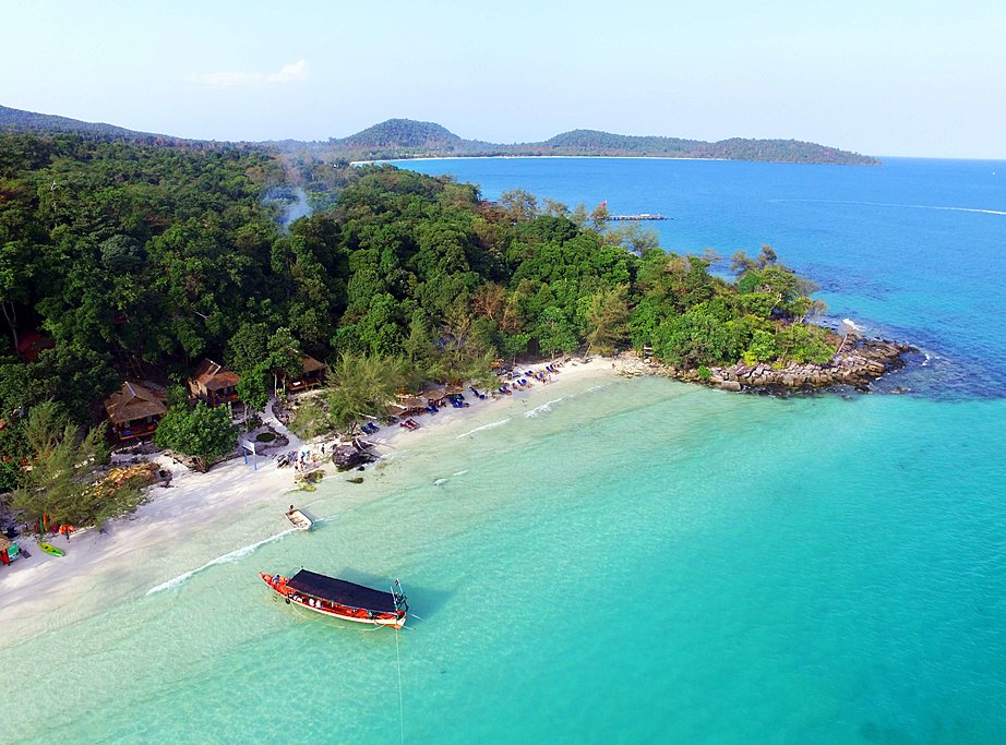 Leisure day in Koh Rong island