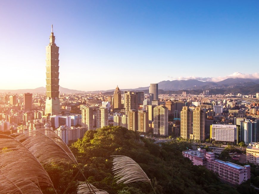 Iconic Taipei 101.