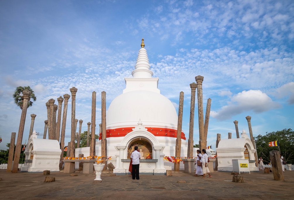 Anuradhapura served as the Sinhalese capital for on/off 2000 years