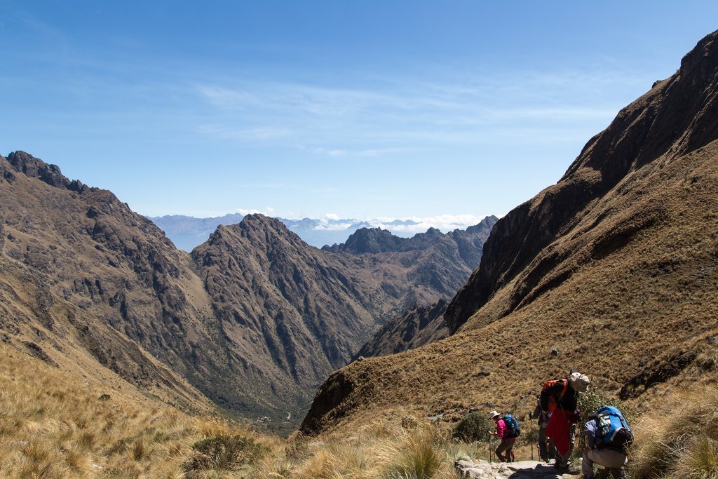 Hiking the Inca trail 