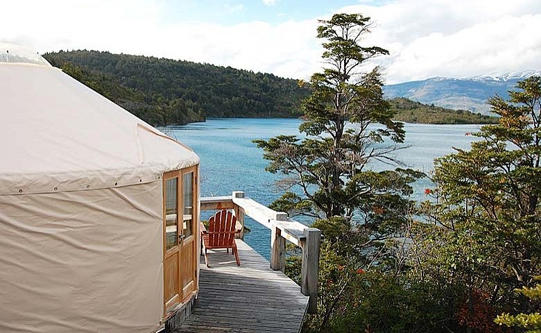 Stay two nights in a private yurt with a view