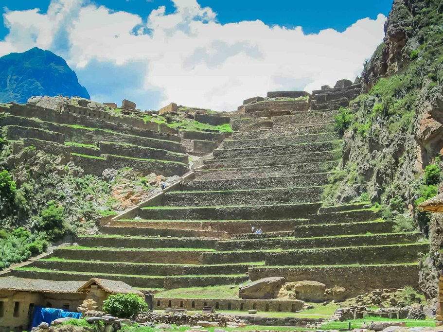 Ruins in Ollantaytambo