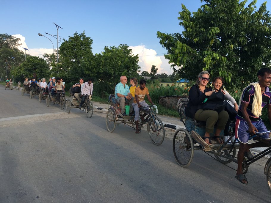 Travelling on the plains around Nepalgunj