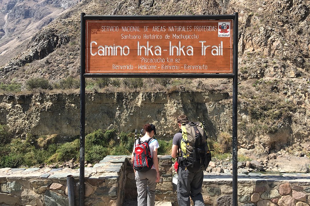 Inca Trail trailhead