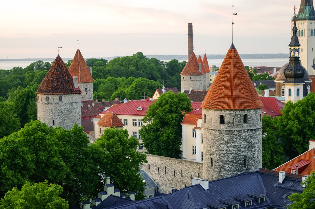 Tallinn's Medieval Skyline