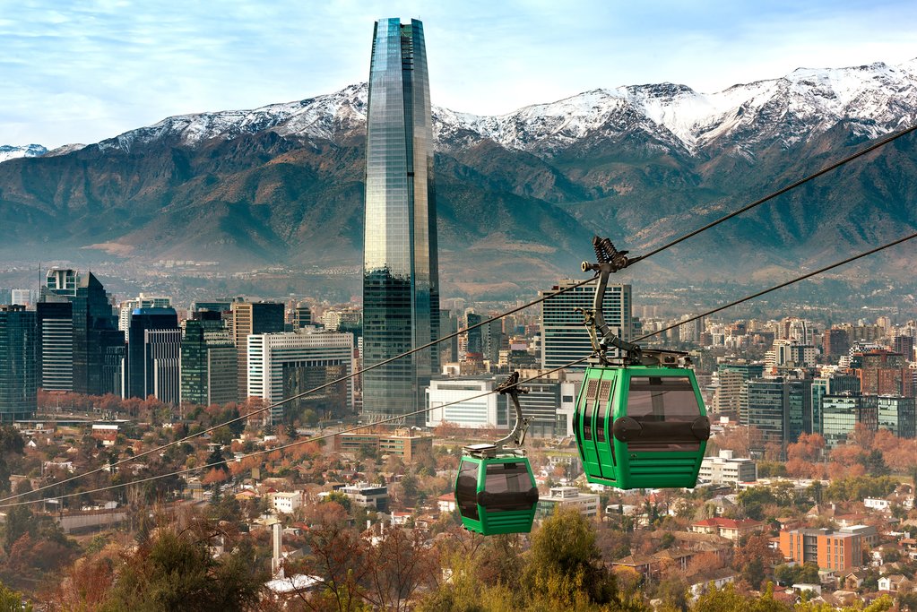 Take a cable car up to Cerro San Crisóbal