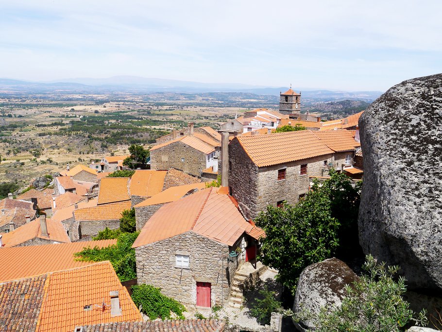 Red Roofs of Monsanto, Portugal