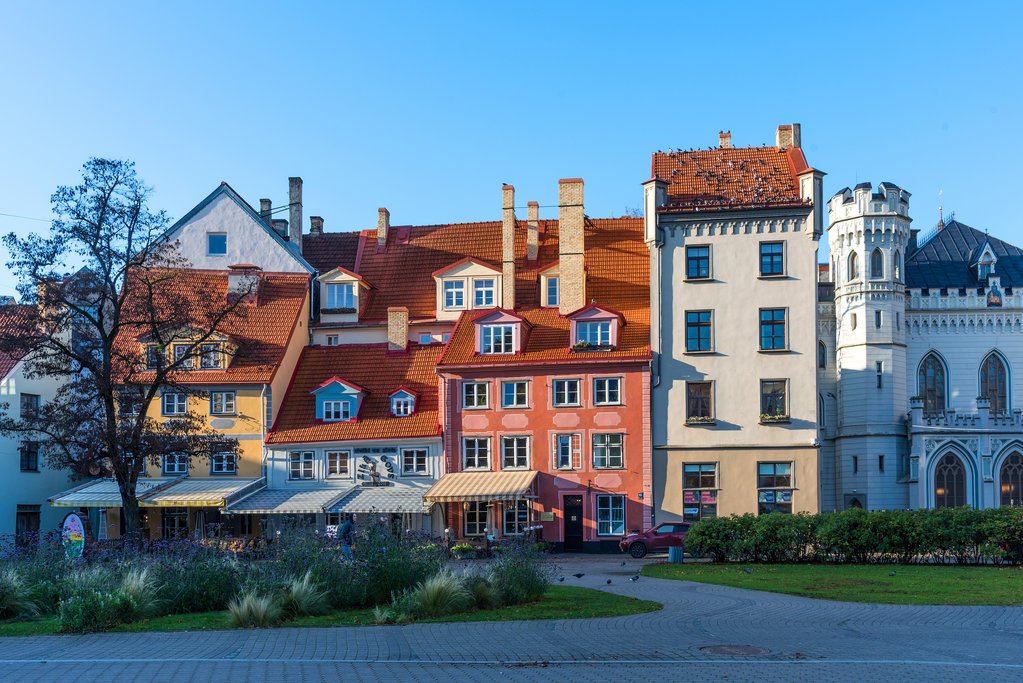 Charming Houses in Riga's Old Town