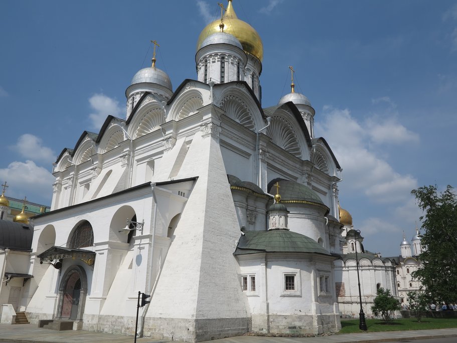 Dormition Cathedral inside the Kremlin