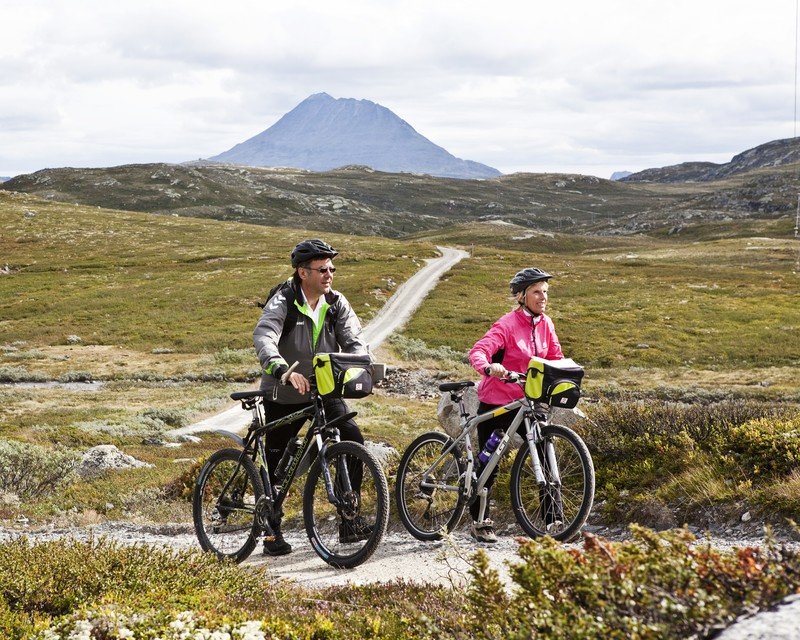 See the scenery on two wheels