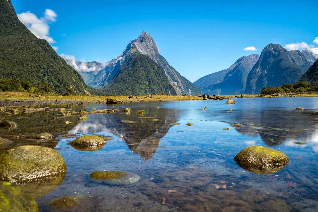 The world-famous Milford Sound