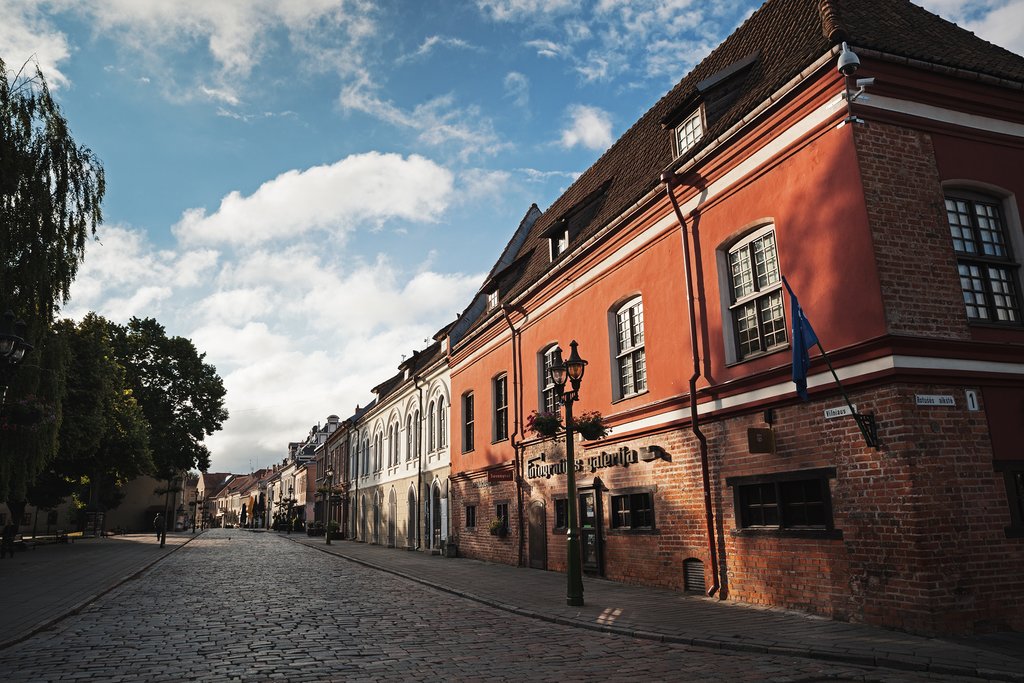 Streets of Kaunas, Lithuania