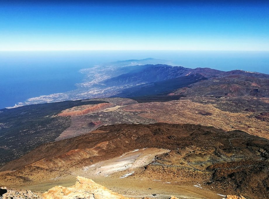 Views From the Summit of Mount Teide