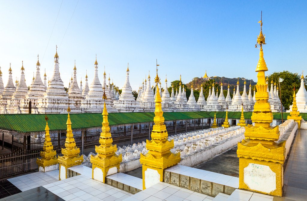 Kuthodaw Pagoda - The World's Largest Book  in Myanmar