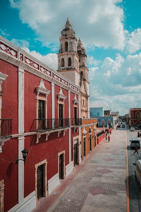 Architecture in Campeche