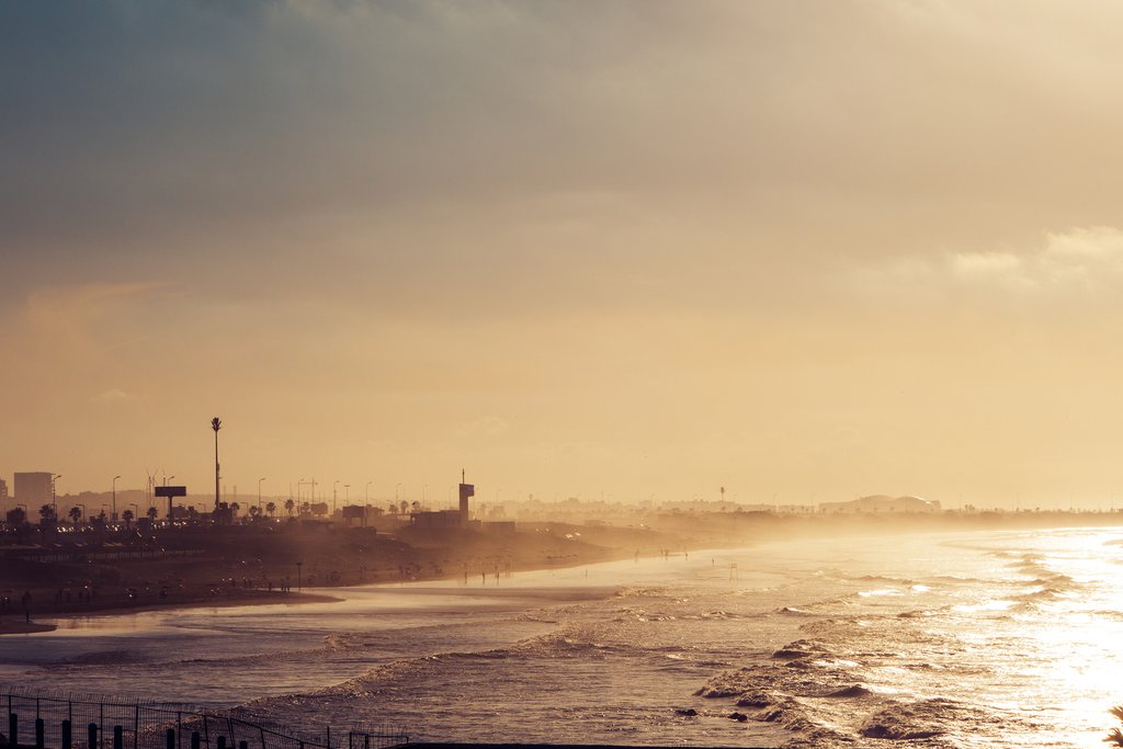 The Casablanca waterfront