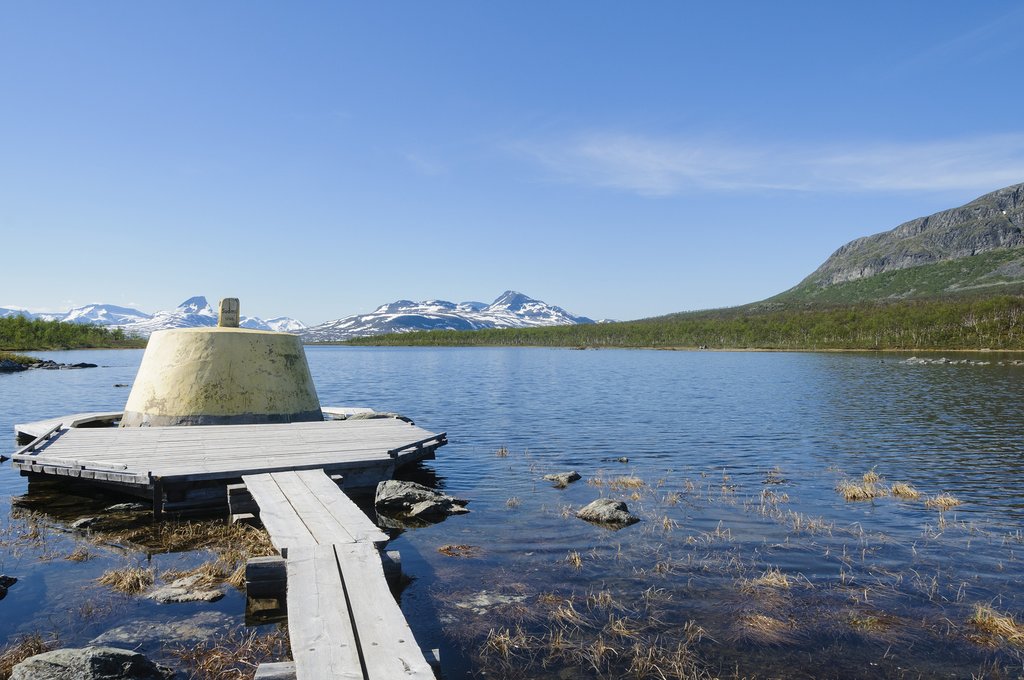 Three-Country Cairn, on the border between Sweden, Norway, and Finland