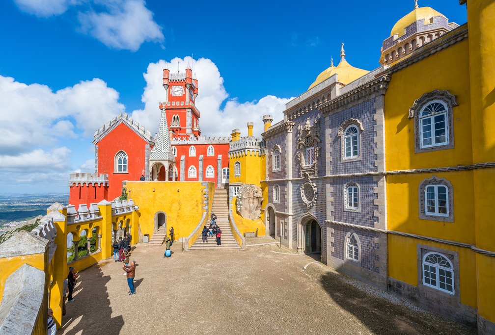 Sintra is a popular day trip from Lisbon