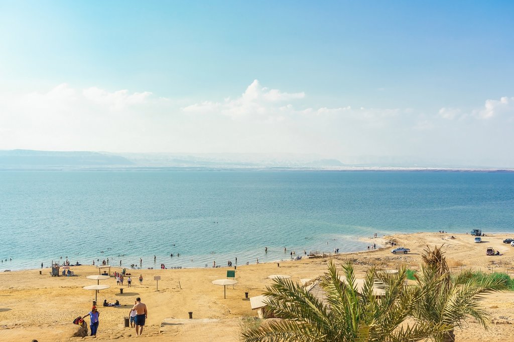 The Dead Sea in Jordan